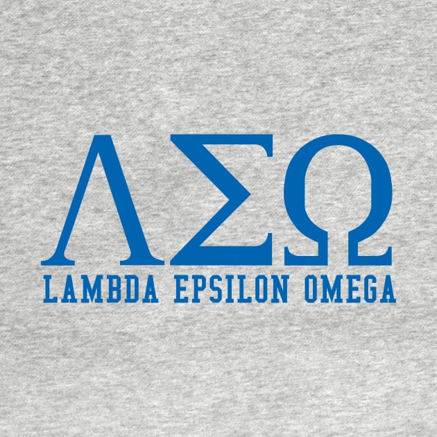 Lambda Epsilon Omega by MindsparkCreative